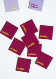 weblabel von konfetti patterns: just did it