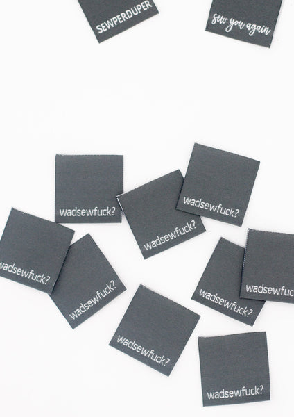 Label 9er-Set "wadsewfuck"