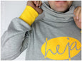 Männerkragenhoodie