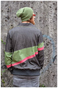 Männerkragenhoodie