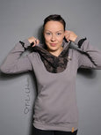 kapuzenpullover nähen damen konfetti patterns