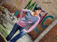 Sportiv - sportliches Fledermausshirt