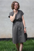 Edda Konfetti Patterns Leinen Kleid