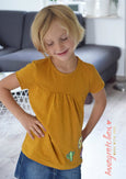 Girly Shirt naehen fuer kinder