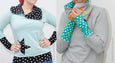 Kragenhoodie für Damen