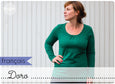 Doro - Patron de couture chemise á fronces de Konfetti Patterns