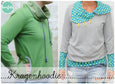 Kragenhoodie für Damen