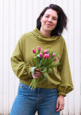 kurz pullover damen konfetti patterns