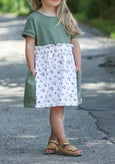 einfaches Kleid für Mädchen Sommerkleid hanni