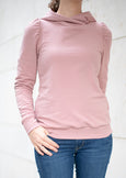 schlichter damen hoodie schnittmuster