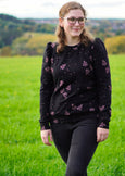 pullover für frauen genäht nach schnittmuster inge von konfetti patterns