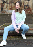 lassiger-sweater-in-pastell-selbstgenäht