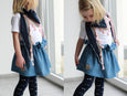 Kinderrock im Paperbag-Stil von Konfetti Patterns