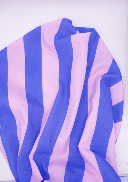 musselinstoff-weterware-blau-rosa-streifen-längsstreifen