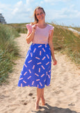 Damenrock Bine Schnittmuster von Konfetti Patterns für einen Sommerrock perfekt für Musselin