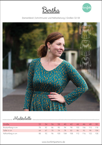 Bertha | Papierschnittmuster