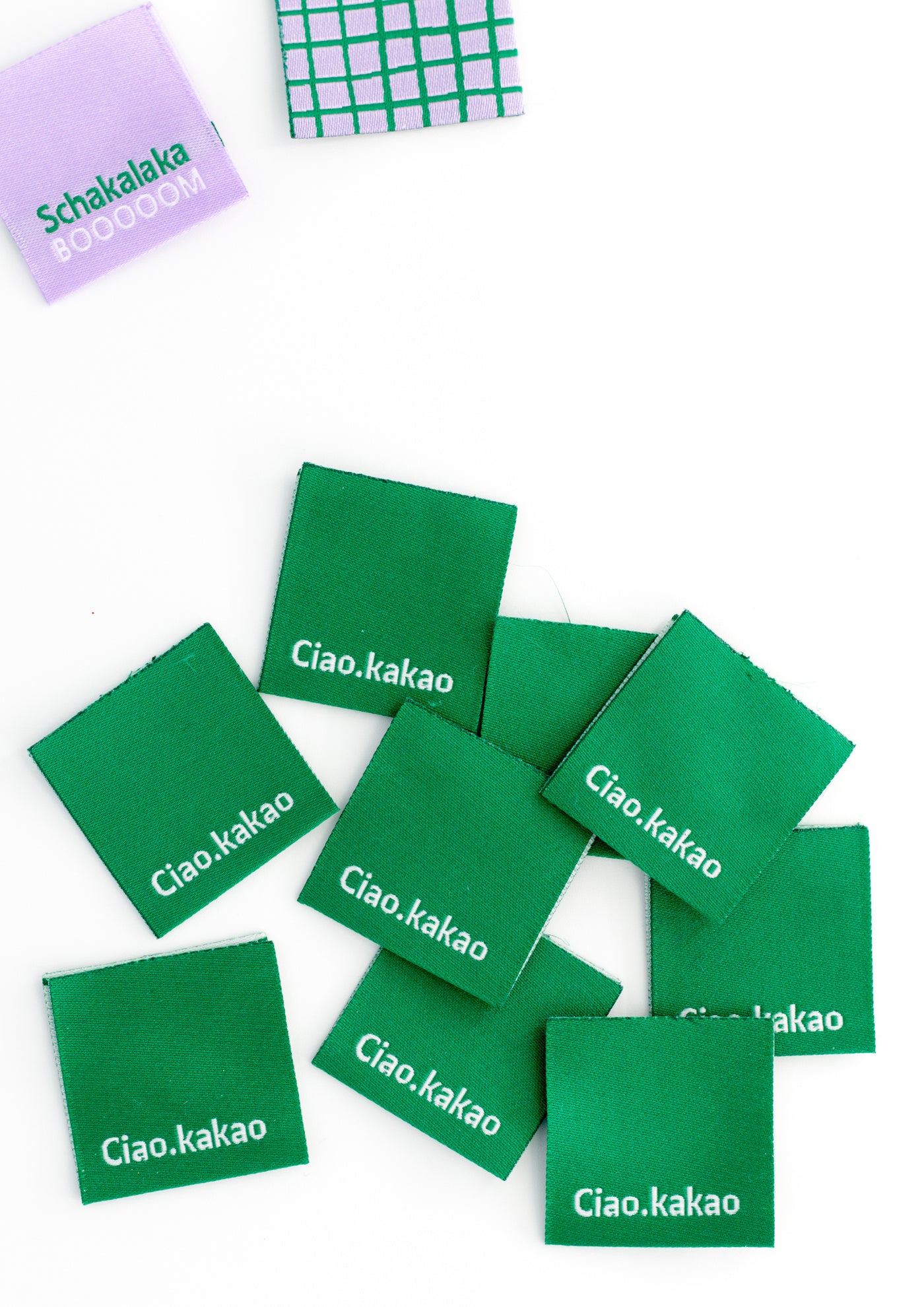 webetiketten-konfettipatterns-ciao-kakao-grun