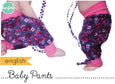 Baby Pants oder harem pants sewing patterns by Konfetti Patterns