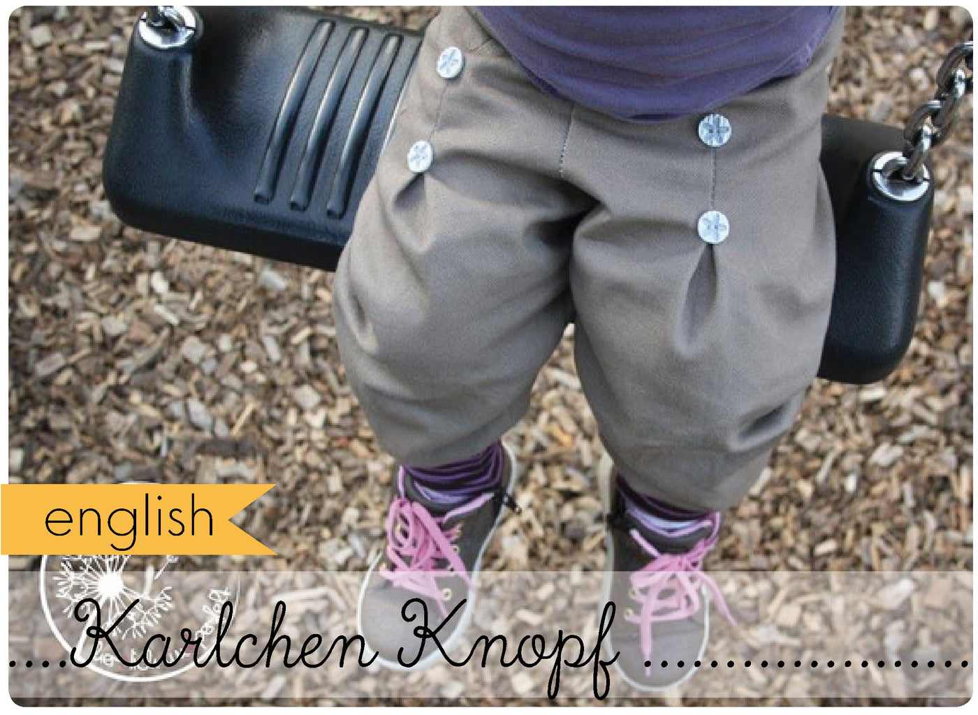 Karlchen Knopf baggy trousers (english)