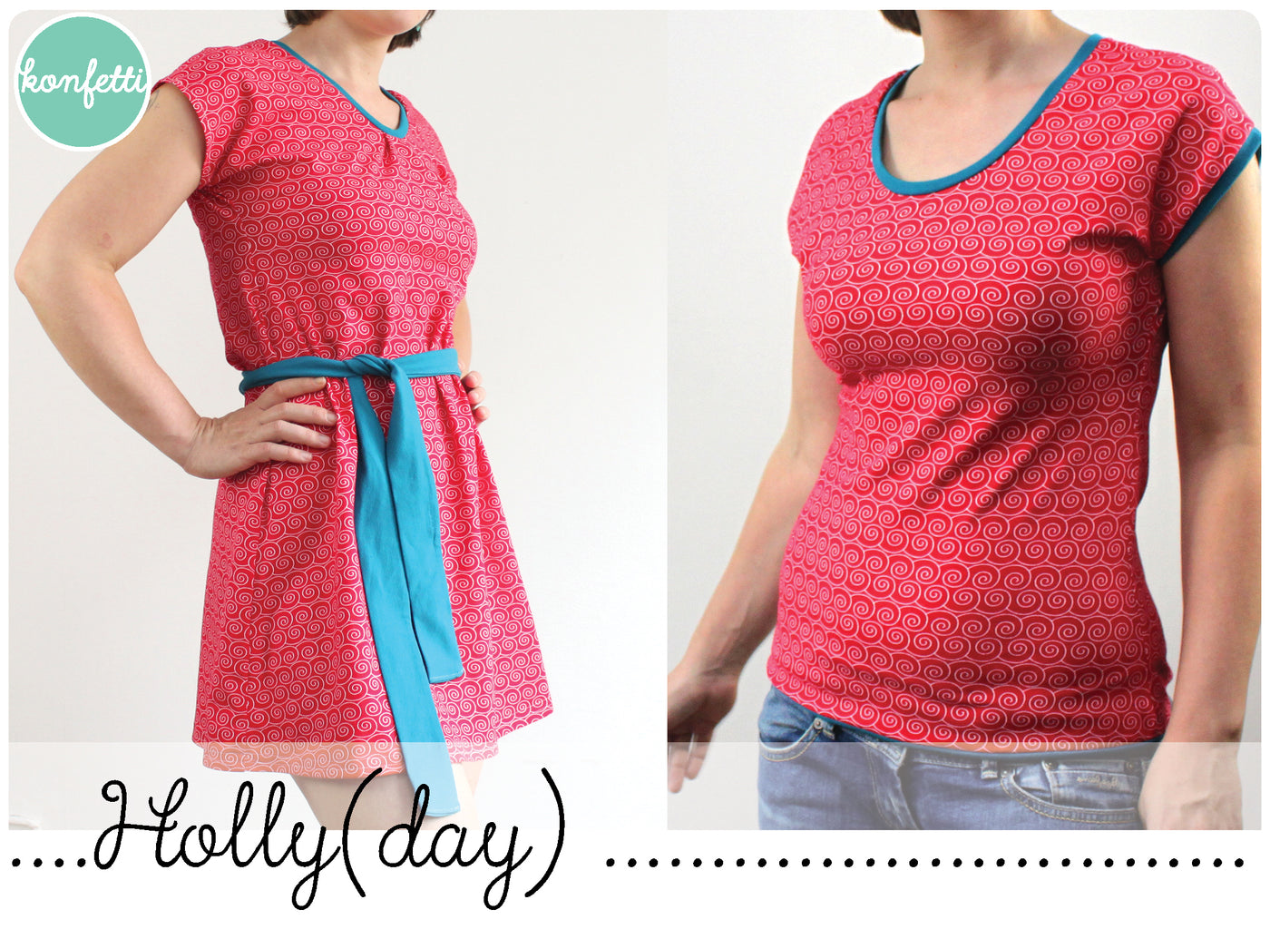Holly(day) Sommerkleid und Shirt